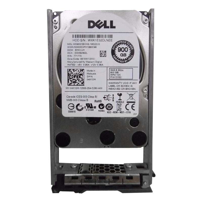 WD9001BKHG-18D22V0.jpg Western Digital - 900GB 10K SAS 6.0Gbps 2.5" 32MB Cache Hard Drive - WD9001BKHG-18D22V0 - Image 1