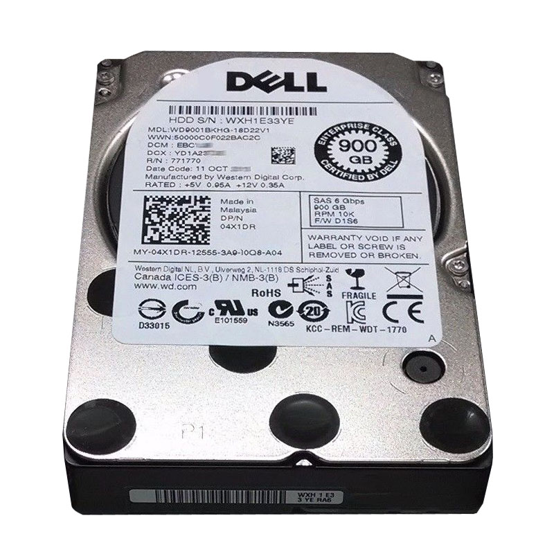 WD9001BKHG-18D22V1.jpg Western Digital - 900GB 10K SAS 6.0Gbps 2.5" 32MB Cache Hard Drive - WD9001BKHG-18D22V1 - Image 1