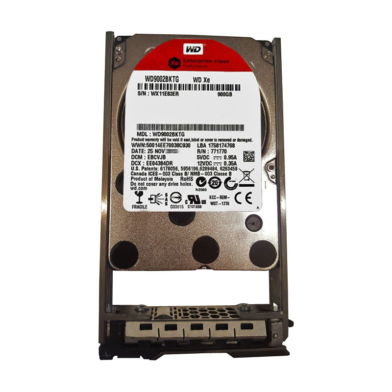 Western Digital - 900GB 10K SAS 6.0Gbps 2.5" 64MB Cache Hard Drive - WD9002BKTG