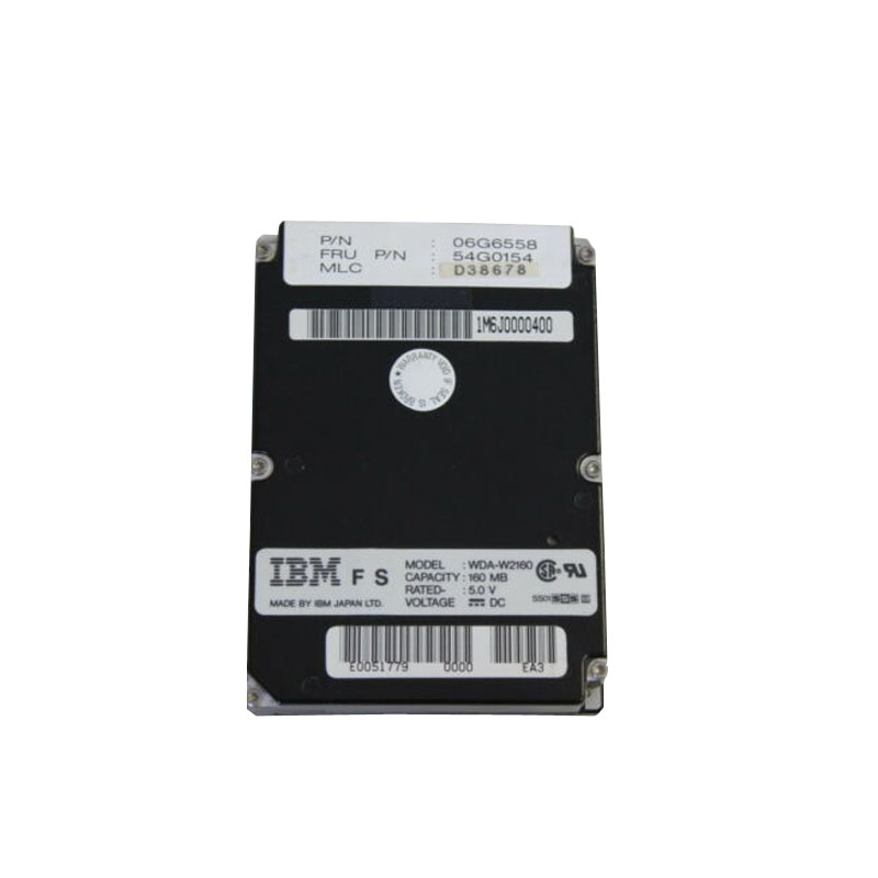 WDA-W2160.jpg IBM - 160MB IDE 2.5Inch Hard Drive - WDA-W2160 - Image 1