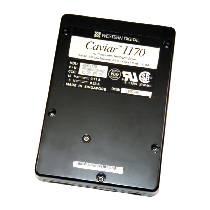Western Digital - 170MB IDE 3.5" Hard Drive - WDAC1170