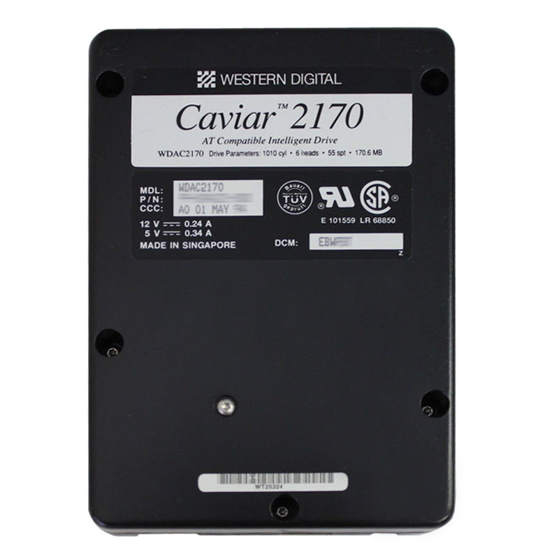 Western Digital - 170MB IDE 3.5" Hard Drive - WDAC2170