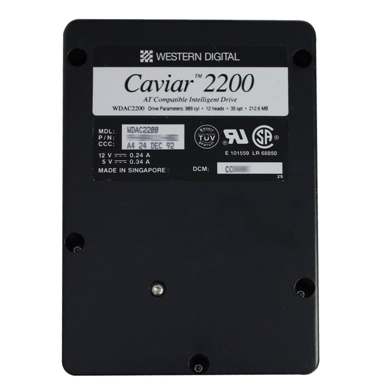 Western Digital - 212MB IDE 3.5" Hard Drive - WDAC2200