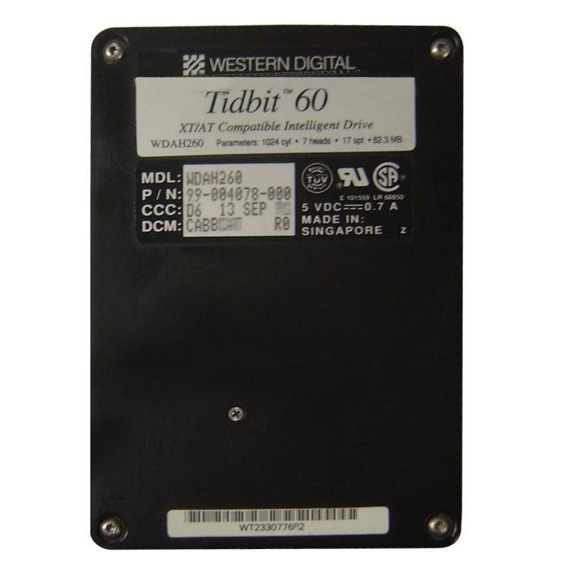 Western Digital - 60MB IDE 2.5" Hard Drive - WDAH260