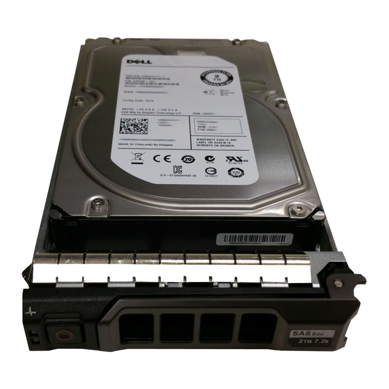 Dell - 2TB 7.2K SAS 3.5" 16MB Cache Hard Drive - WDC07