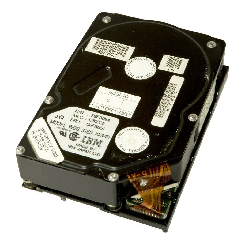 IBM - 160MB 50-PIN SCSI 3.5" Hard Drive - WDS-3160