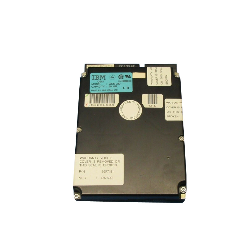 IBM - 80MB 50-PIN SCSI 3.5" Hard Drive - WDS-L80