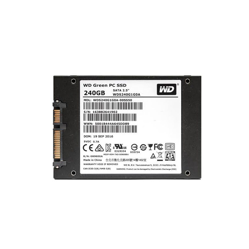 Western Digital - 240GB SATA 2.5" SSD - WDS240G1G0A-00SS50