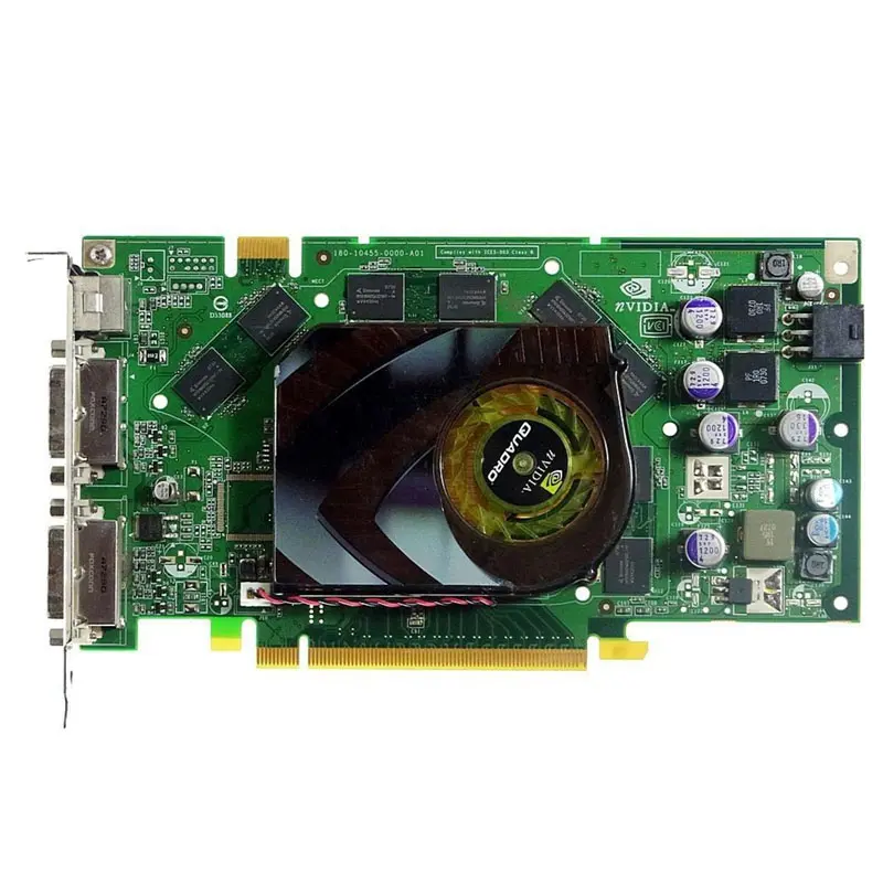 WH242.jpg Dell - 256MB PCI-E DVI Nvidia Quadro FX3500 Video Card - WH242 - Image 1