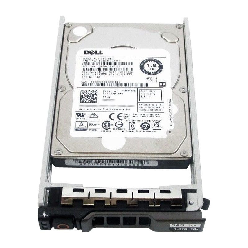 Dell - 1.8TB 10K SAS 12.0Gbps 2.5" 128MB Cache Hard Drive - WHR0G