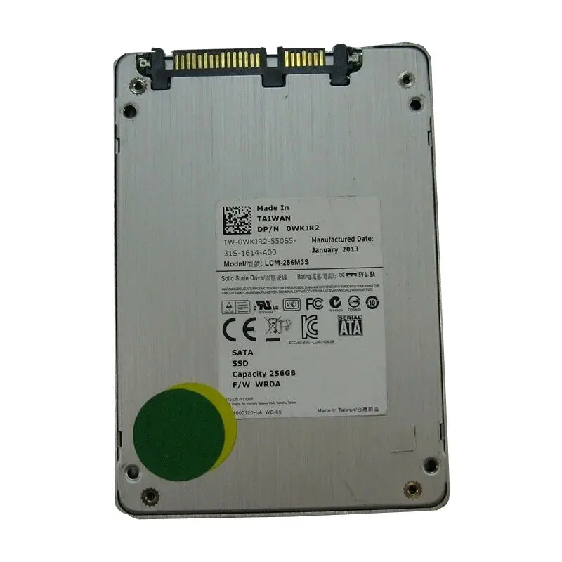 WKJR2.jpg Dell - 256GB SATA 2.5" SSD - WKJR2 - Image 1