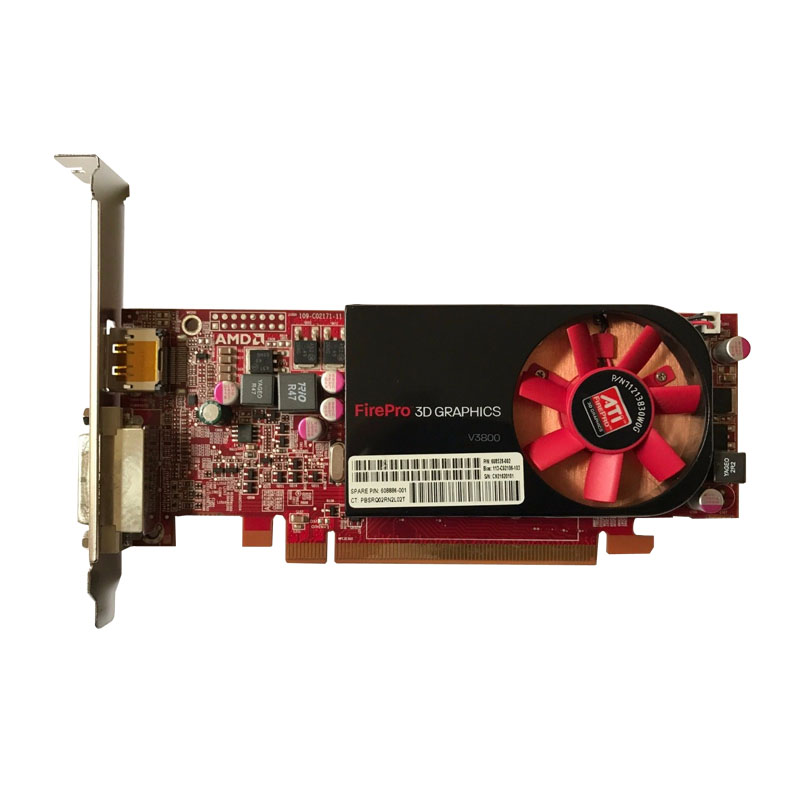 HP - 512MB PCI-E x16 ATI FirePro V3800 Video Card - WL048AT