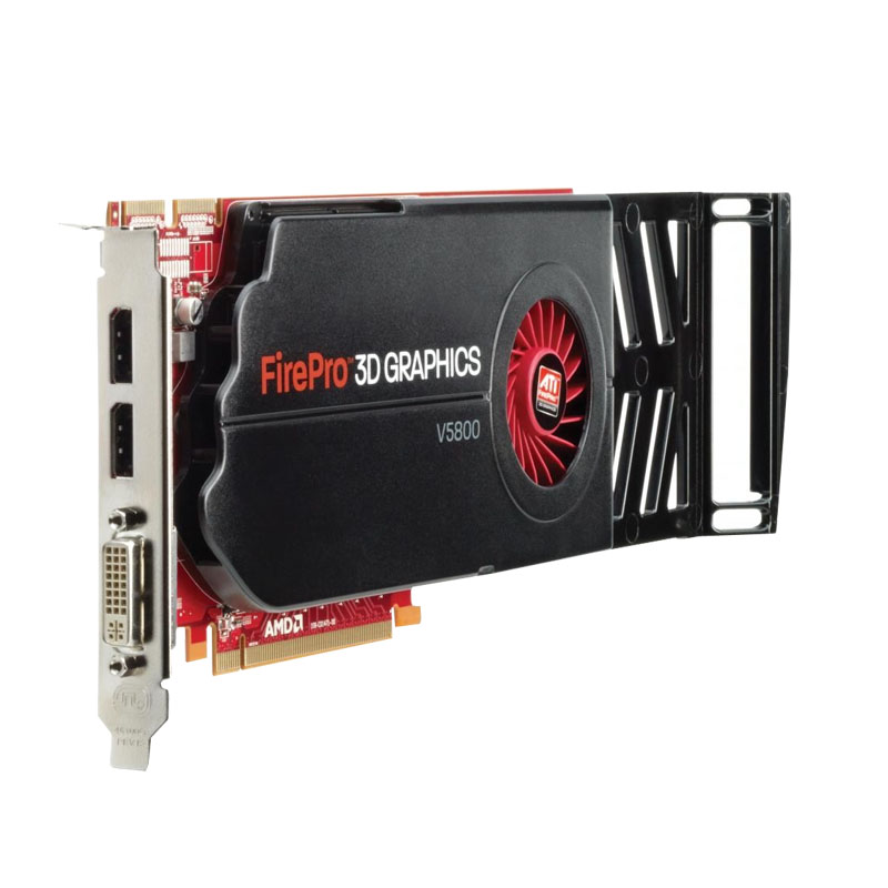 HP - 1GB PCI-E x16 ATI FirePro V5800 Video Card - WL050AA
