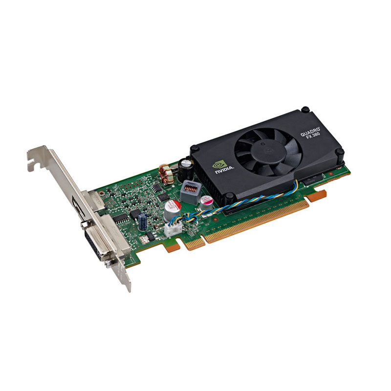 HP - 512MB PCI-E x16 Nvidia Quadro FX380 LP Video Card - WL055AT