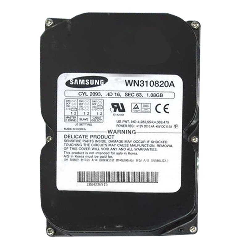 Samsung - 1.08GB 4.5K 3.5Inch IDE 128KB Cache Hard Drive - WN310820A