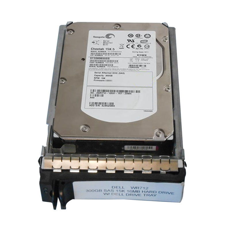 Dell - 300GB 15K SAS 3.0Gbps 3.5" Hard Drive - WR712
