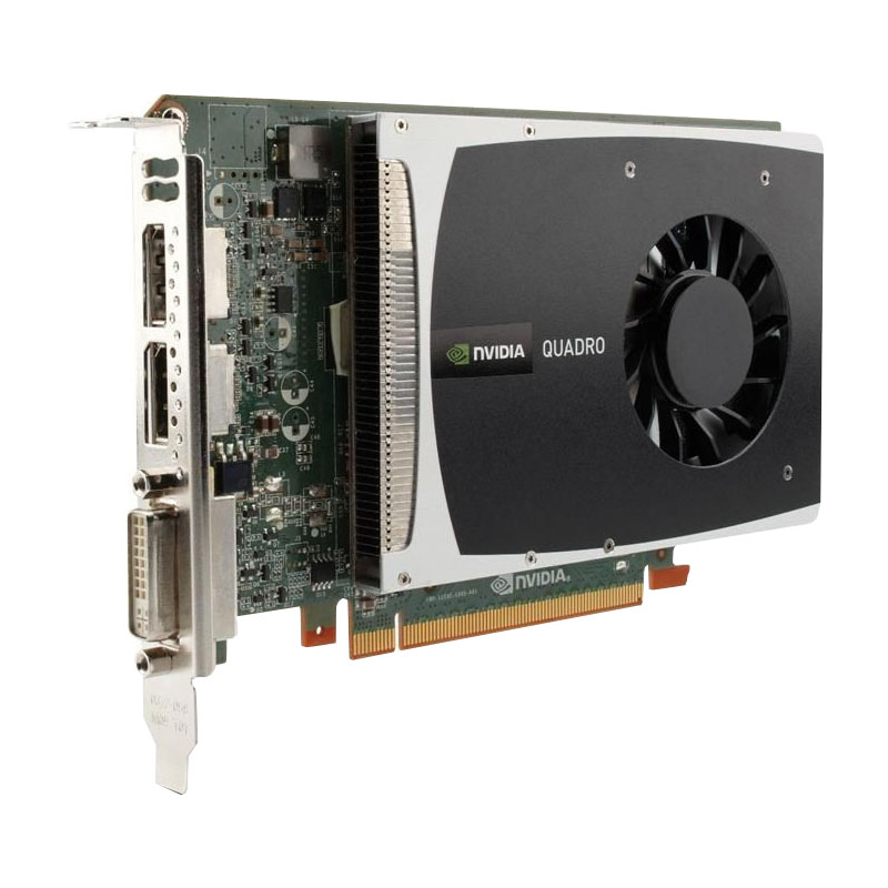 HP - 1GB PCI-E x16 Nvidia Quadro 2000 Video Card - WS094AT