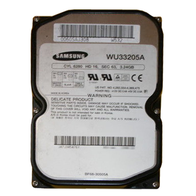 Samsung - 3.2GB 5.4K 3.5Inch IDE 128KB Cache Hard Drive - WU33205A