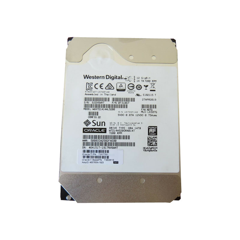 Western Digital - 14TB 7.2K SAS 3.5" 512MB Cache Hard Drive - WUH721414AL5200