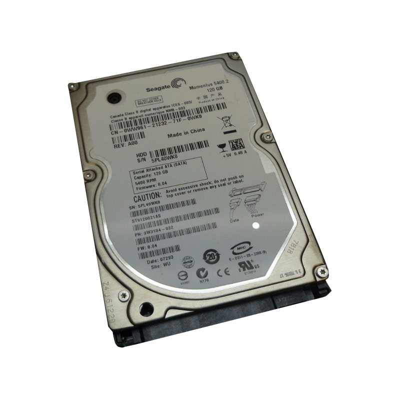 Dell - 120GB 5.4K SATA 2.5Inch Hard Drive - WW961