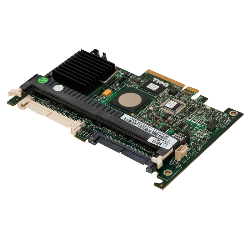 WX072.jpg Dell - PERC 5I Raid Controller Card - WX072 - Image 1