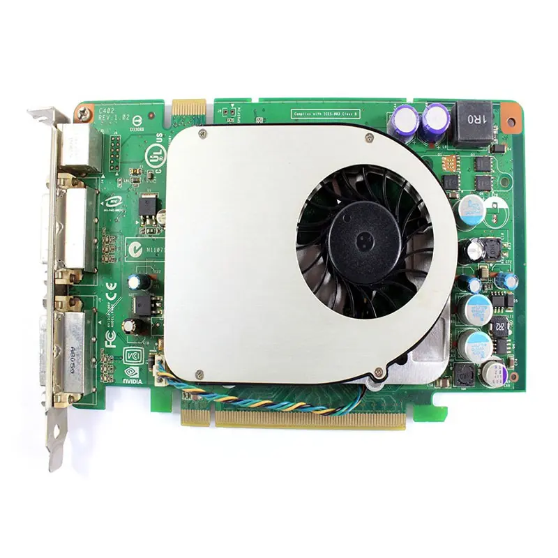 WX094.jpg Dell - 256MB PCI-E Nvidia GeForce 8600GT Video Card - WX094 - Image 1