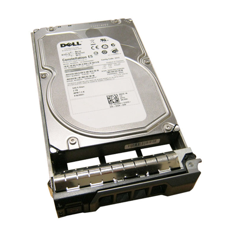 Dell - 2TB 7.2K SAS 12.0Gbps 3.5" Hard Drive - WYW03