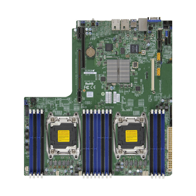 Supermicro - LGA2011-V3 Socket Server Motherboard Only - X10DDW-IN