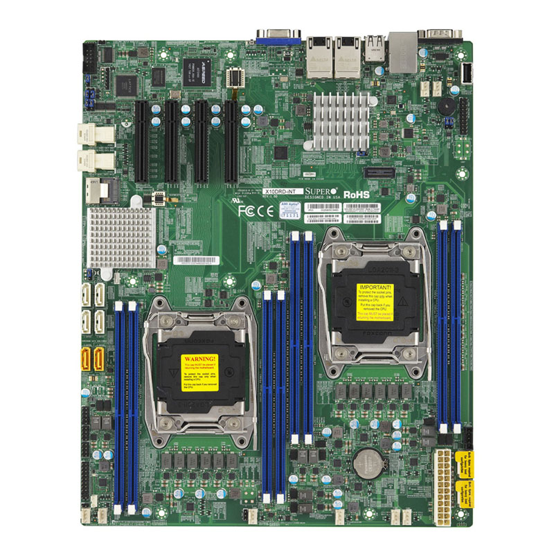 Supermicro - E-ATX Server Motherboard Only - X10DRD-iNT
