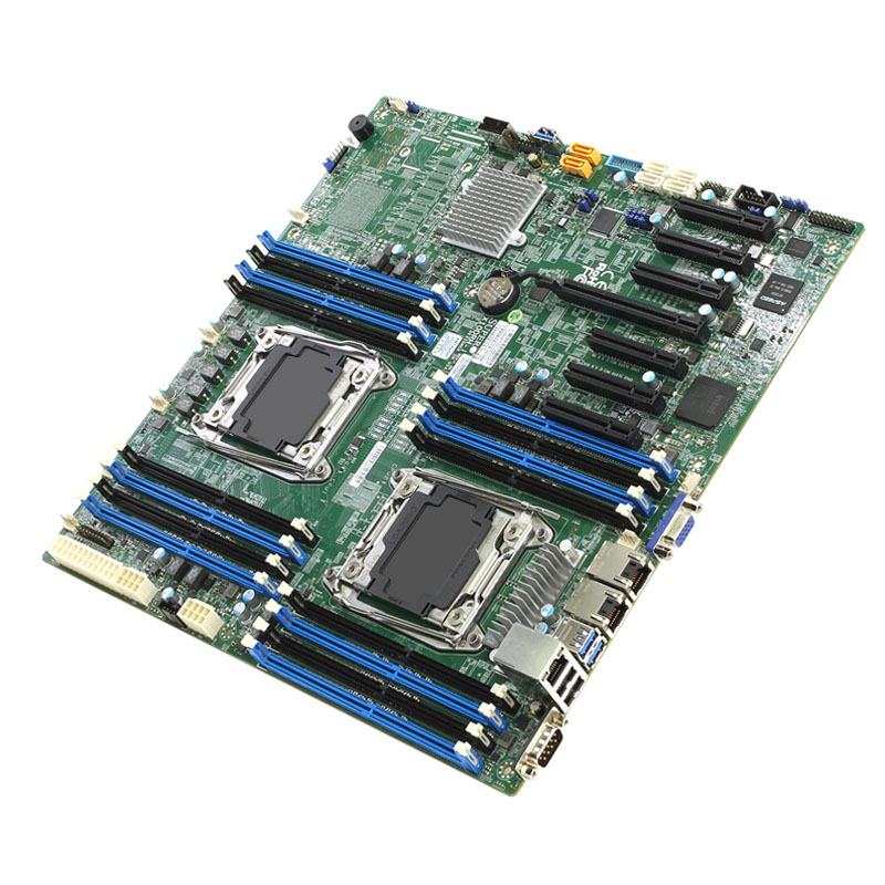 Supermicro - E-ATX Server Motherboard Only - X10DRH-I