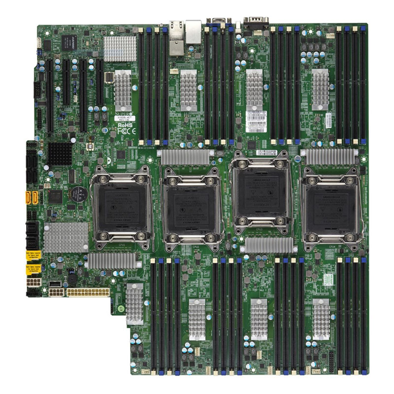 X10QBL-4CT.jpg Supermicro - Proprietary Server Motherboard Only - X10QBL-4CT - Image 1