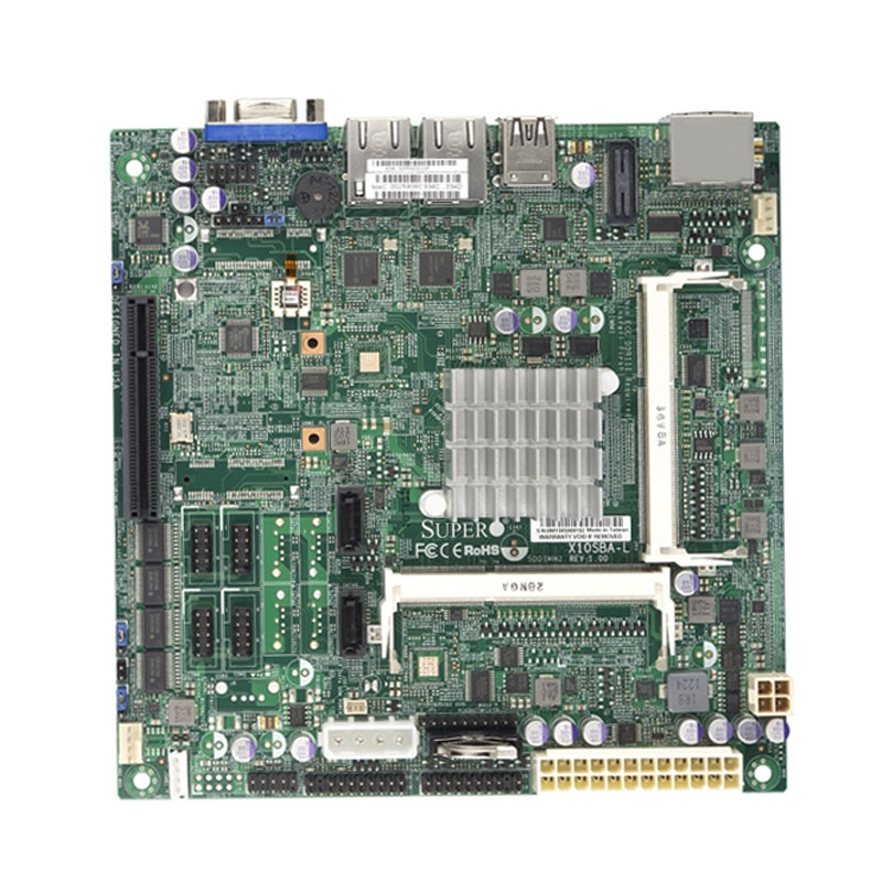 Supermicro - Mini-ITX Server Motherboard Only - X10SBA-L
