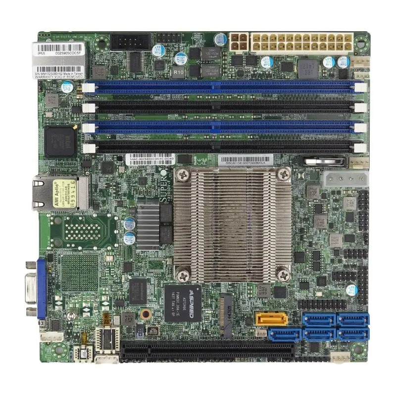 X10SDV-F.jpg Supermicro - Mini-ITX Server Motherboard Only - X10SDV-F - Image 1