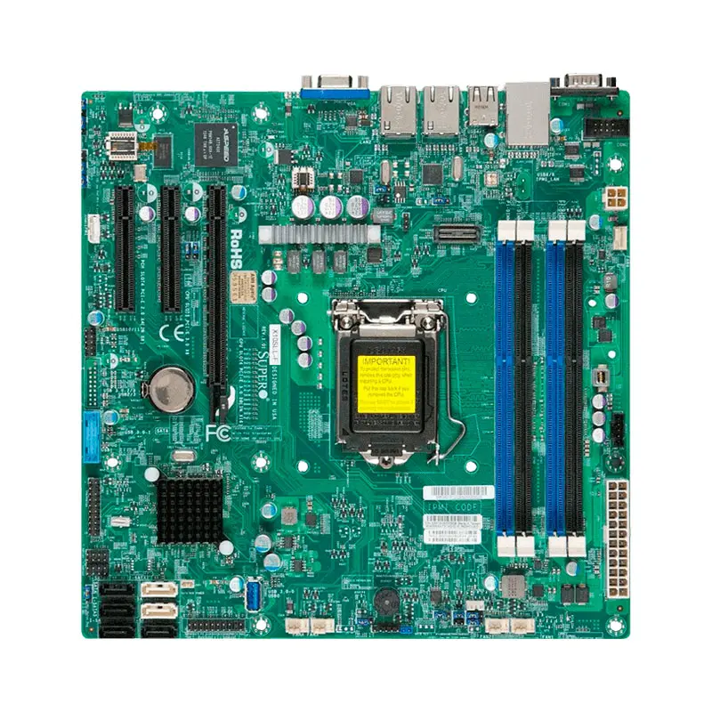 X10SLL-F.jpg Supermicro - microATX Server Motherboard Only - X10SLL-F - Image 1