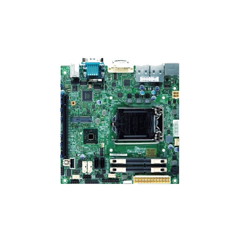Supermicro - LGA1150 Q87 Chipset Server Motherboard Only - X10SLV-Q-B