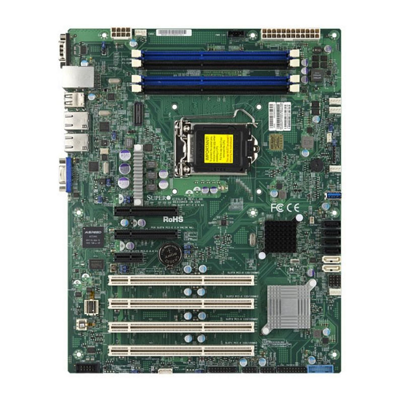 Supermicro - LGA1150 Socket Server Motherboard Only - X10SLX-F-O