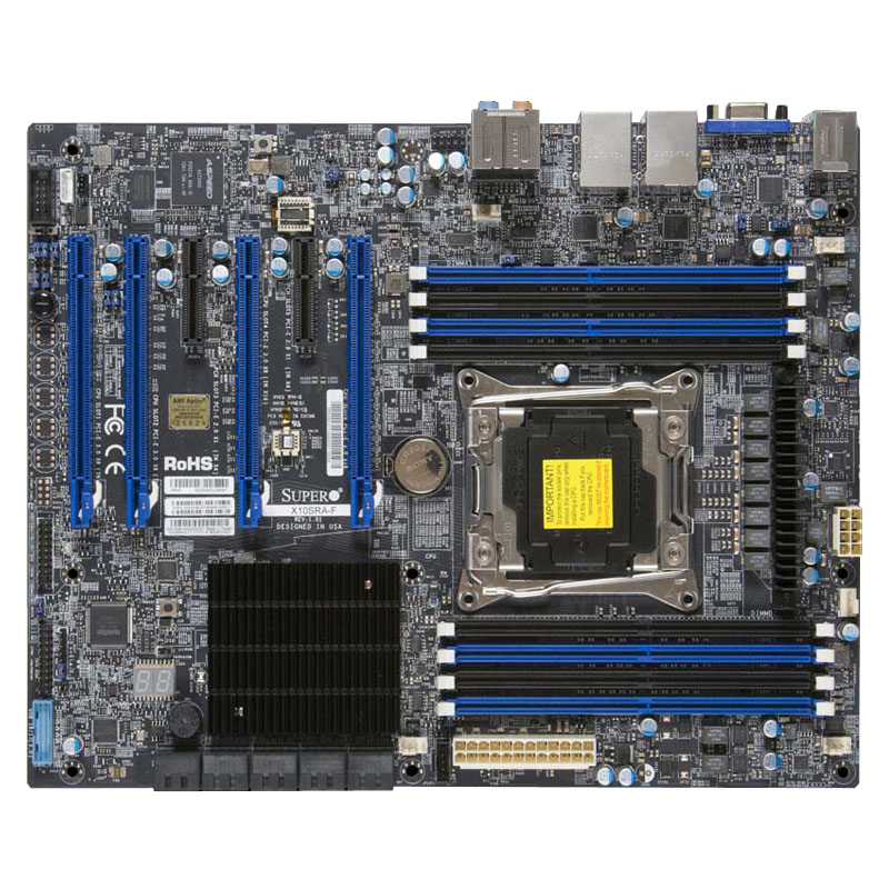 Supermicro - ATX Server Motherboard Only - X10SRA-F