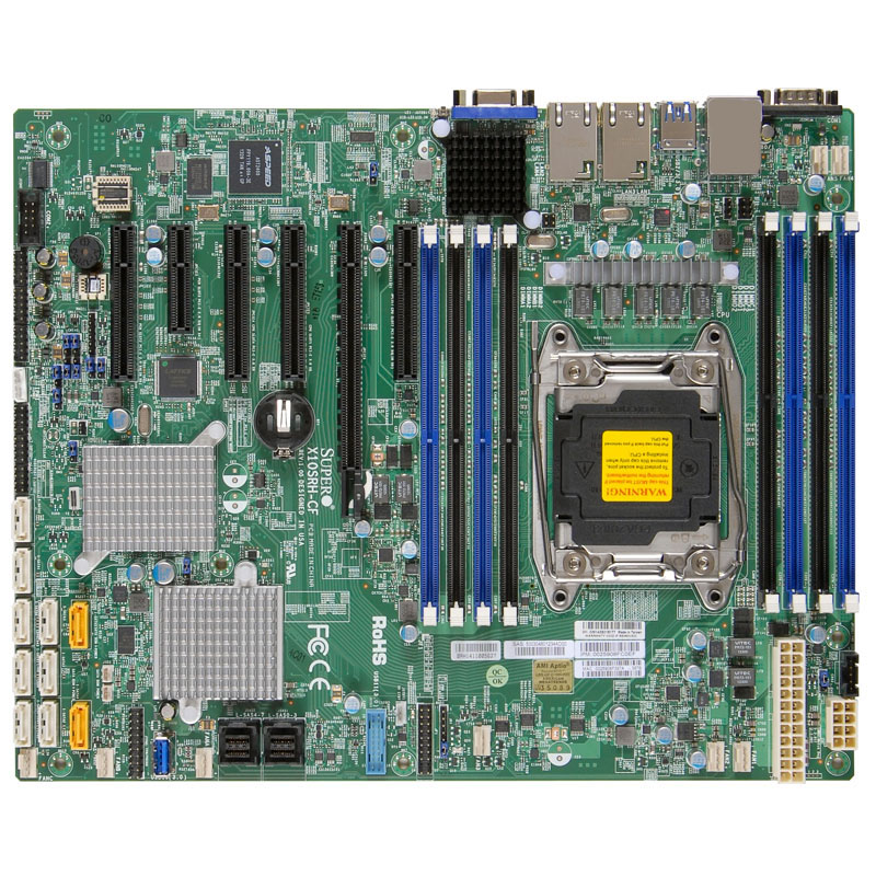 Supermicro - ATX Server Motherboard Only - X10SRH-CF