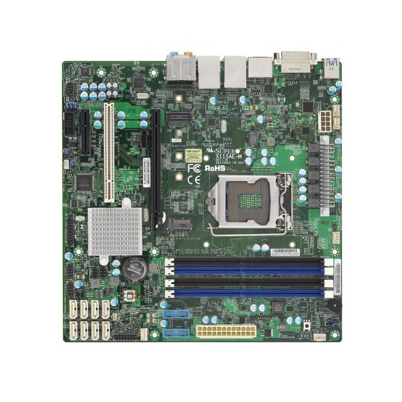 Supermicro - microATX Server Motherboard Only - X11SAE-M