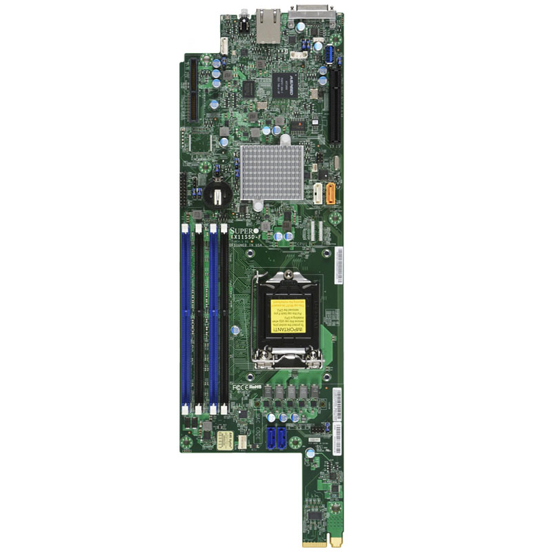 Supermicro - Proprietary Server Motherboard Only - X11SSD-F
