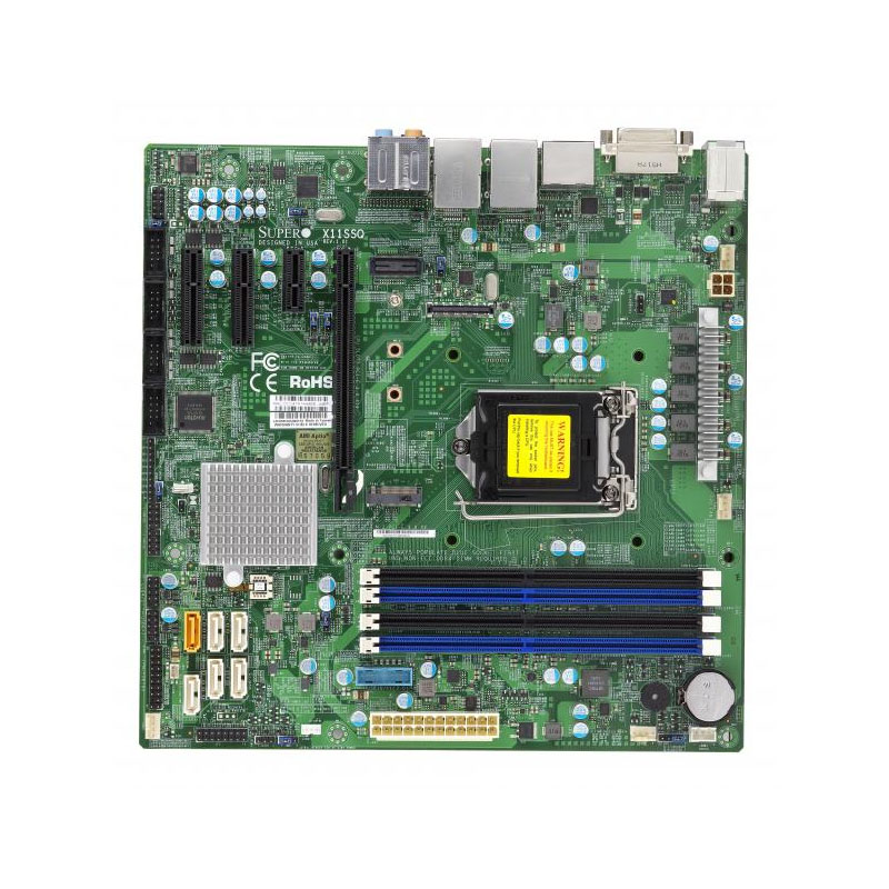 X11SSQ-B.jpg Supermicro - LGA1151 Socket Server Motherboard Only - X11SSQ-B - Image 1