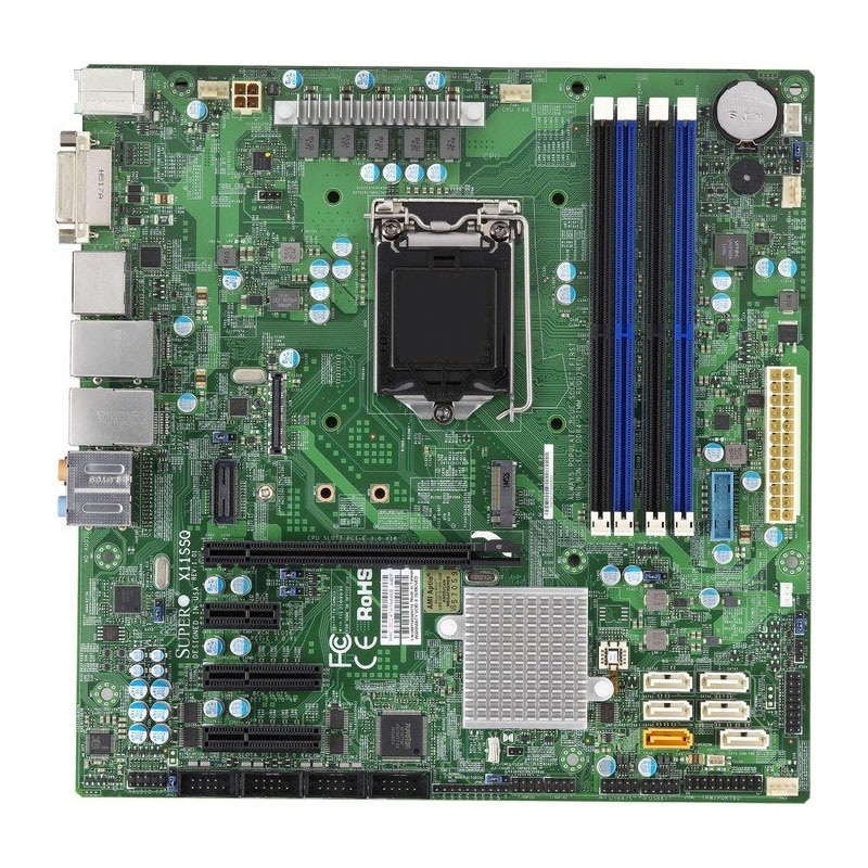 Supermicro - microATX Server Motherboard Only - X11SSQ