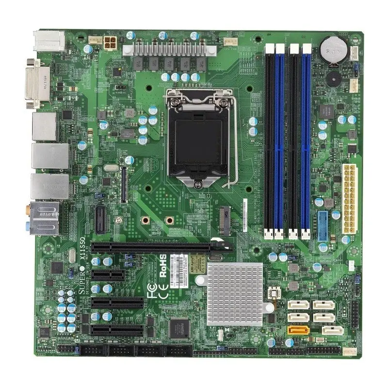 X11SSQ.jpg Supermicro - microATX Server Motherboard Only - X11SSQ - Image 1