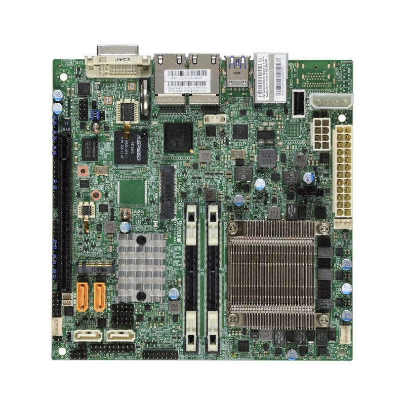 Supermicro - Mini-ITX Server Motherboard Only - X11SSV-M4F