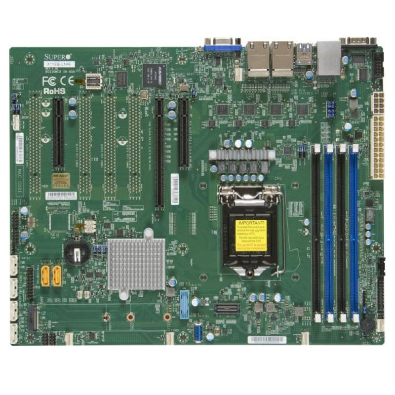Supermicro - ATX Server Motherboard Only - X11SSi-LN4F