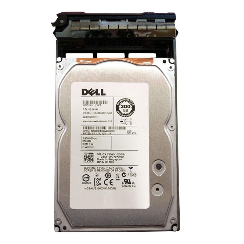 Dell - 300GB 15K SAS 6.0Gbps 3.5" 64MB Cache Hard Drive - X150K