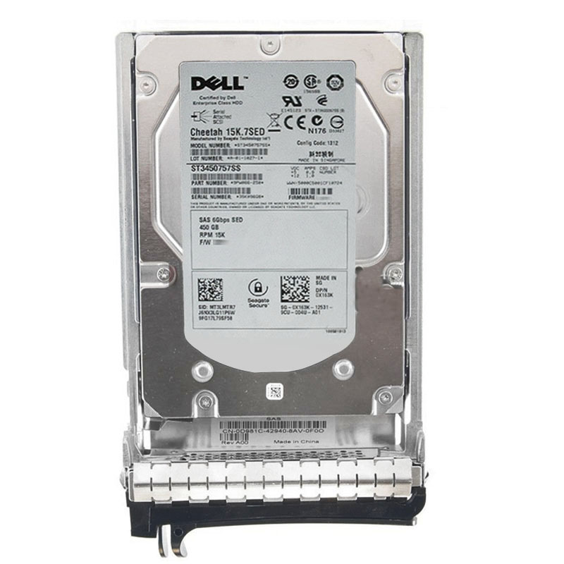 Dell - 450GB 15K SAS 6.0Gbps 3.5" Hard Drive - X163K