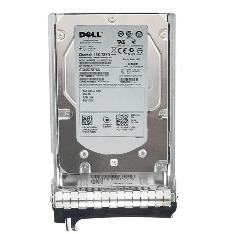 X163K.jpg Dell - 450GB 15K SAS 6.0Gbps 3.5" Hard Drive - X163K - Image 1