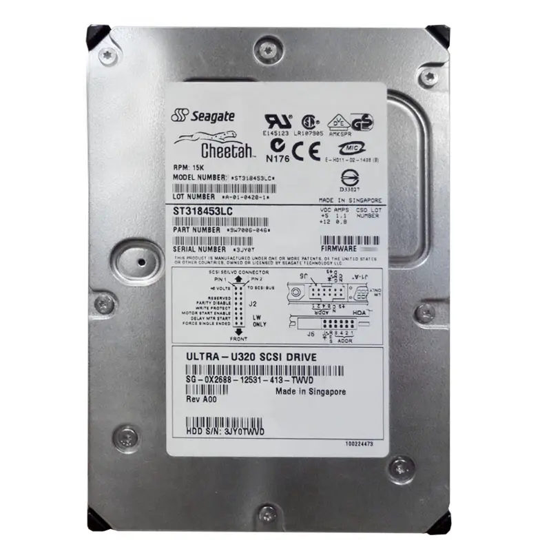 X2688.jpg Dell - 18GB 15000RPM U320 Hard Drive - X2688 - Image 1