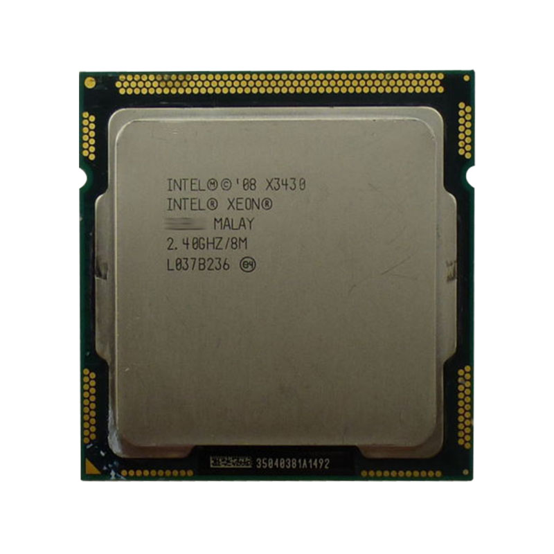 Intel - Xeon Quad-Core 2.4GHz 8MB Cache Processor Only - X3430